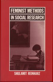 Cover for 

Feminist Methods in Social Research






