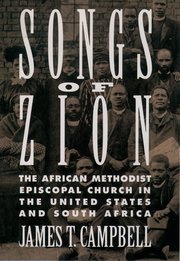 Cover for 

Songs of Zion






