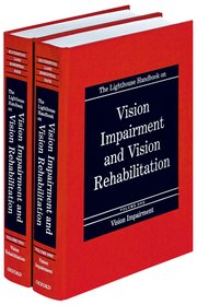 Cover for 

The Lighthouse Handbook on Vision Impairment and Vision Rehabilitation






