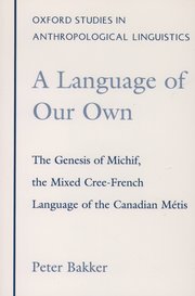 Cover for 

A Language of Our Own






