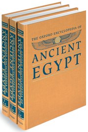 Cover for 

The Oxford Encyclopedia of Ancient Egypt






