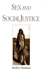 Cover for 

Sex and Social Justice






