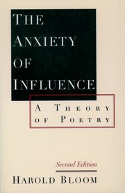 Cover for 

The Anxiety of Influence






