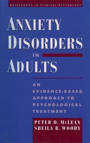 Cover for 

Anxiety Disorders in Adults






