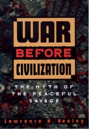 Cover for 

War before Civilization






