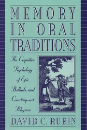 Cover for 

Memory in Oral Traditions






