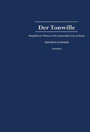 Cover for 

Der Tonwille






