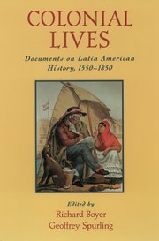 Cover for 

Colonial Lives






