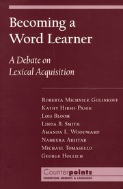Cover for 

Becoming a Word Learner






