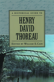Cover for 

A Historical Guide to Henry David Thoreau






