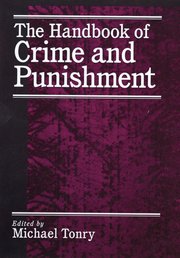 Cover for 

The Handbook of Crime and Punishment






