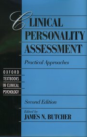 Cover for 

Clinical Personality Assessment







