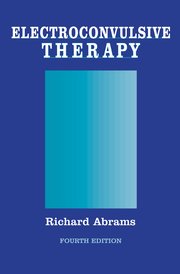 Cover for 

Electroconvulsive Therapy






