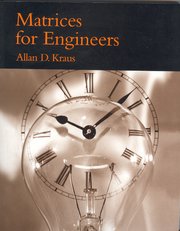 Cover for 

Matrices for Engineers






