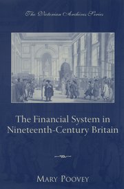 Cover for 

The Financial System in Nineteenth-Century Britain







