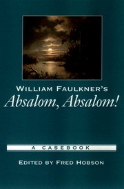 Cover for 

William Faulkners Absalom, Absalom!






