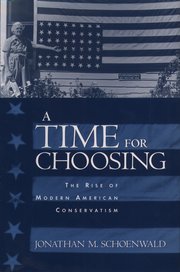 Cover for 

A Time for Choosing






