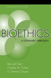 Cover for 

Bioethics






