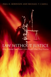 Cover for 

Law without Justice






