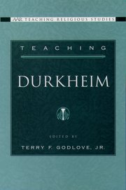 Cover for 

Teaching Durkheim







