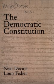 Cover for 

The Democratic Constitution






