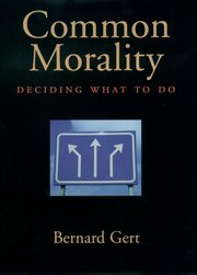 Cover for 

Common Morality






