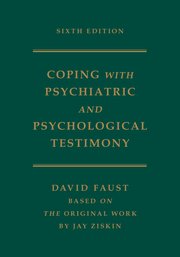 Cover for 

Coping with Psychiatric and Psychological Testimony






