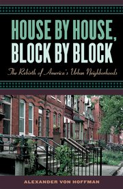 Cover for 

House by House, Block by Block






