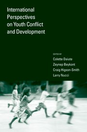 Cover for 

International Perspectives on Youth Conflict and Development






