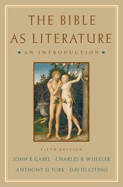 Cover for 

The Bible As Literature






