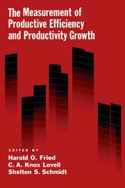 Cover for 

The Measurement of Productive Efficiency and Productivity Growth






