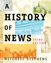 Cover for 

A History of News






