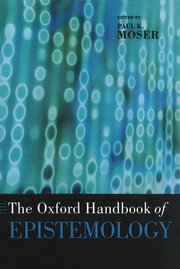 Cover for 

The Oxford Handbook of Epistemology







