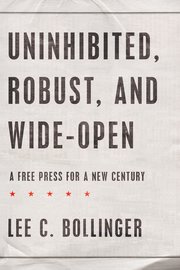 Cover for 

Uninhibited, Robust, and Wide-Open






