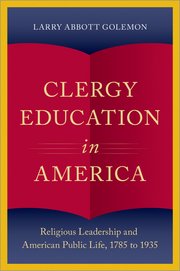 Cover for 

Clergy Education in America






