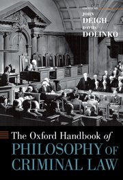 Cover for 

The Oxford Handbook of Philosophy of Criminal Law






