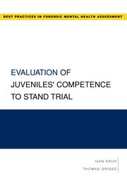Cover for 

Evaluation of Juveniles Competence to Stand Trial






