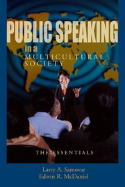 Cover for 

Public Speaking in a Multicultural Society






