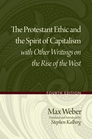 Cover for 

The Protestant Ethic and the Spirit of Capitalism with Other Writings on the Rise of the West






