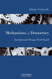 Cover for 

Mechanisms of Democracy






