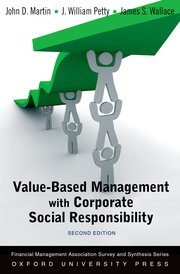 Cover for 

Value Based Management with Corporate Social Responsibility






