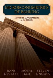 Cover for 

Microeconometrics of Banking Methods, Applications, and Results






