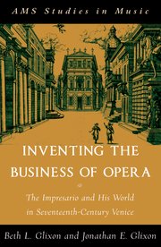 Cover for 

Inventing the Business of Opera






