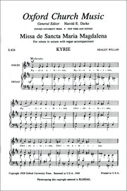 Cover for 

Missa de Sancta Maria Magdalena in D






