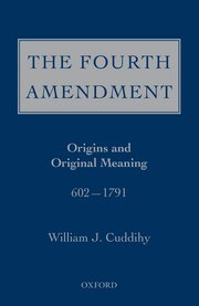Cover for 

The Fourth Amendment






