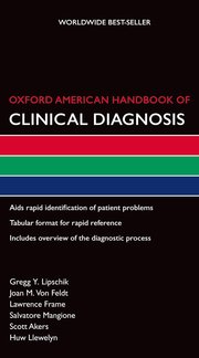 Cover for 

Oxford American Handbook of Clinical Diagnosis






