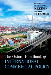 Cover for 

The Oxford Handbook of International Commercial Policy






