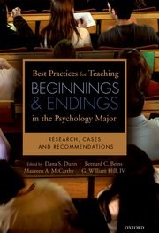 Cover for 

Best Practices for Teaching Beginnings and Endings in the Psychology Major







