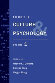 Cover for 

Advances in Culture and Psychology






