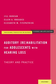 Cover for 

Auditory (Re)Habilitation for Adolescents with Hearing Loss






